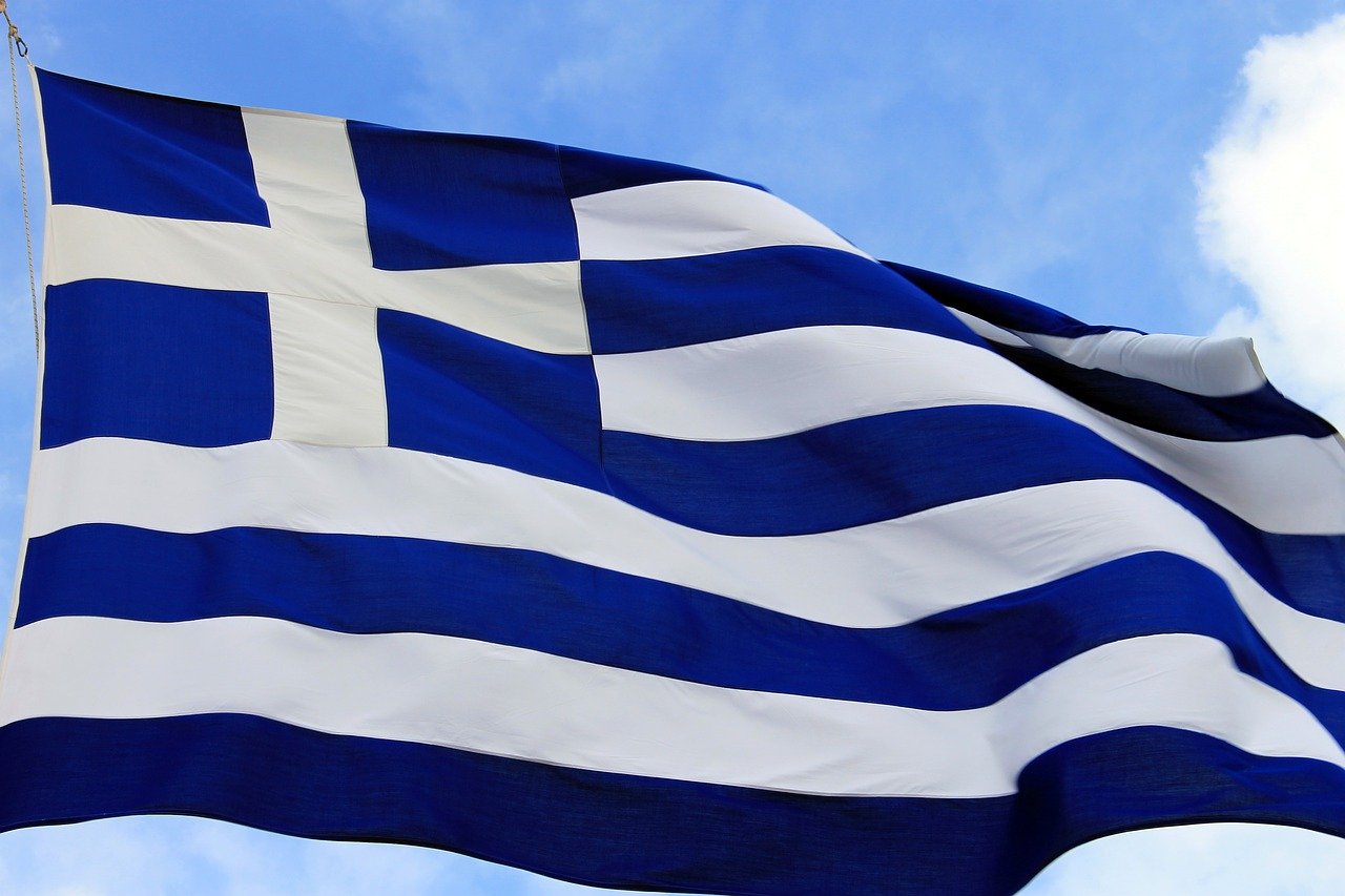 Флаг греции